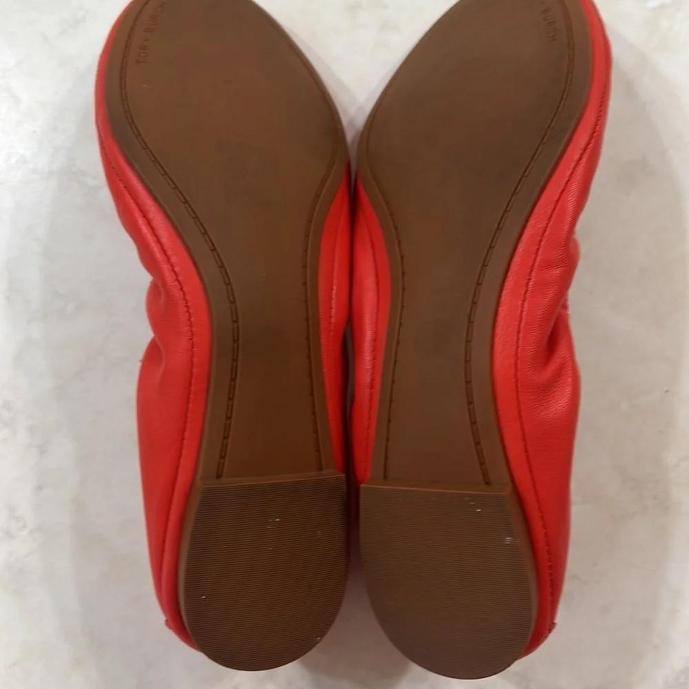 Tory Burch Eddie flat ballet Packable flats sz 7.5 nwot - Picture 9 of 15